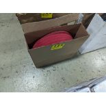 RED BUFFER PADS IN BOX