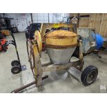 STONE MODEL 65-CM TOW BEHIND GAS POWERED CONCRETE MIXER, HONDA GX270 ENGINE