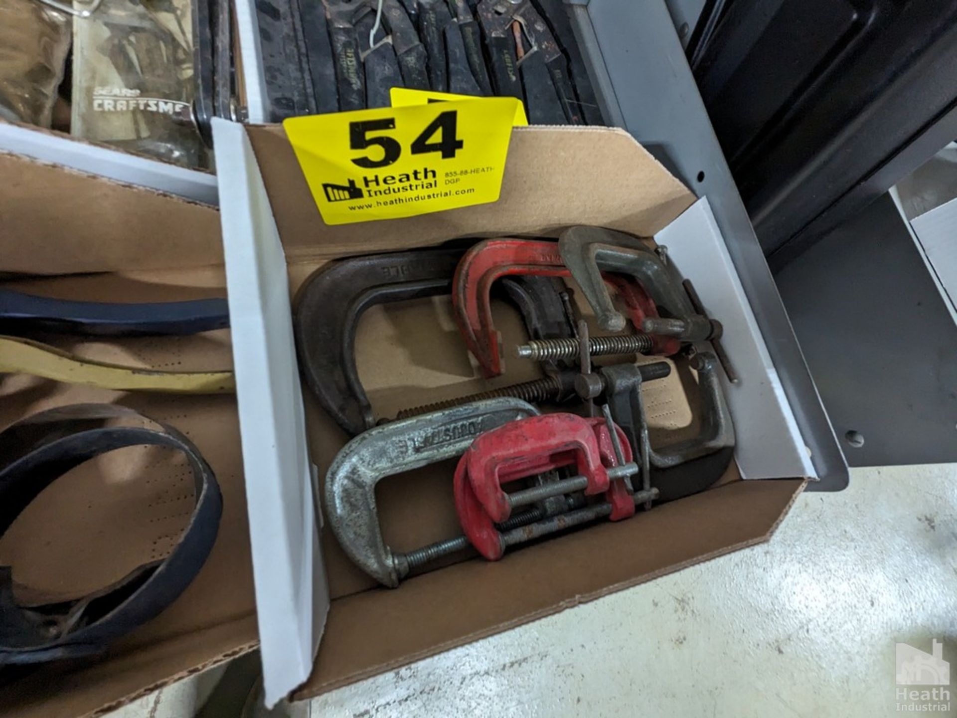 C-CLAMPS IN BOX