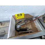 ASSORTED AIR GAUGES & FILLERS IN BOX