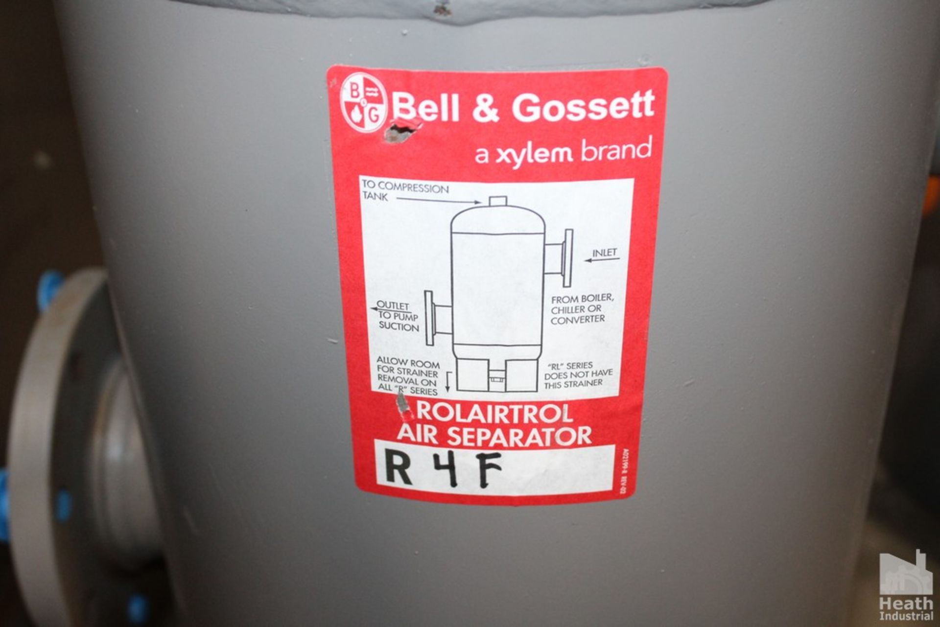 BELL AND GOSSET ROLAIRTROL AIR SEPARTATOR - Image 2 of 2