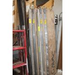 WERNER MODEL 5307-19 ALUMINUM SCAFFOLD PLANK, 84" X 19"