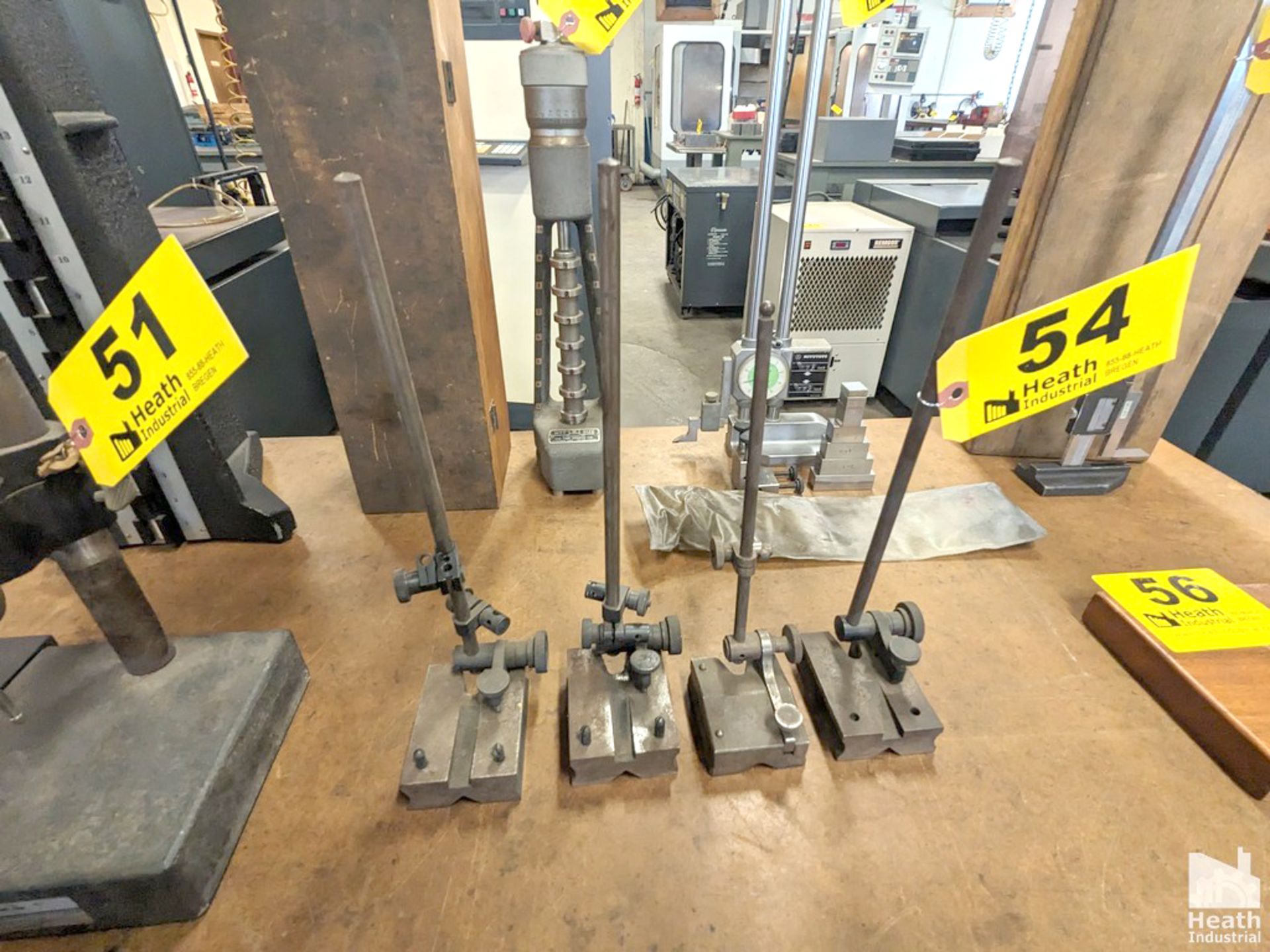 (4) ASSORTED INDICATOR STANDS