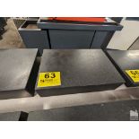 BLACK GRANITE SURFACE PLATE 18" X 12" X 4"