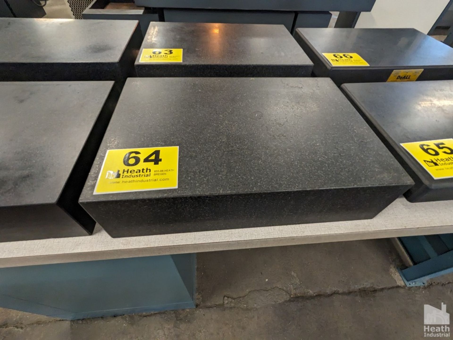 BLACK GRANITE SURFACE PLATE 18" X 12" X 4-1/2"