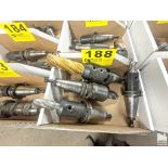 (4) CAT40 TOOL HOLDERS