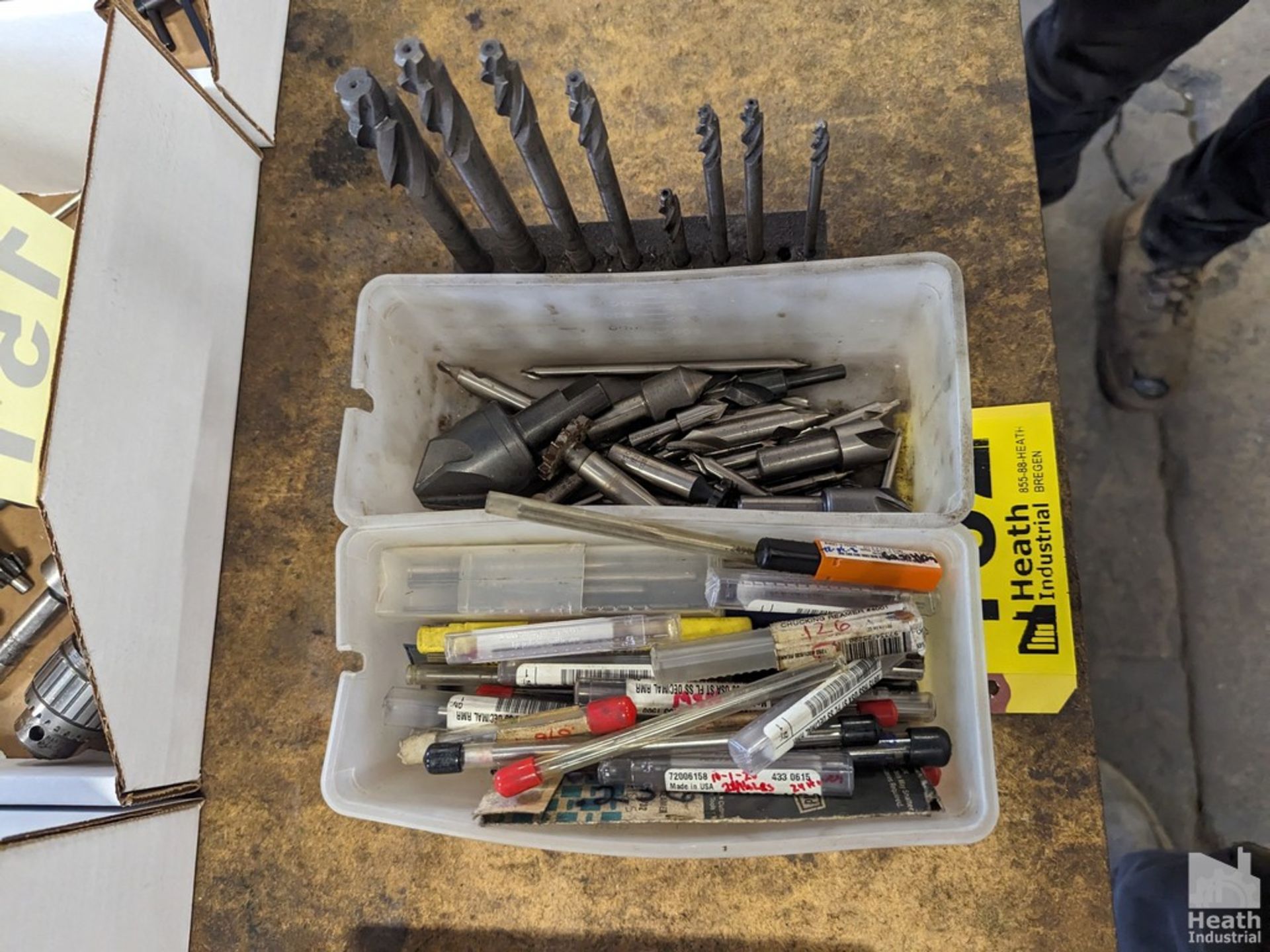 ASSORTED COUNTERSINKS, COUNTERBORES AND SMALL REAMERS