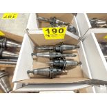 (4) CAT40 TOOL HOLDERS