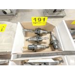 (4) CAT40 TOOL HOLDERS