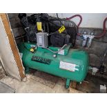 SPEEDAIRE 10 HP MODEL 35WC57 "Y-TYPE" TANK MOUNTED AIR COMPRESSOR, S/N FS99148 (NEW 2018)