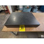 BLACK GRANITE SURFACE PLATE 24" X 18" X 4-1/2"