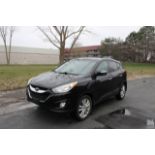 2013 HYUNDAI TUCSON SUV, LEATHER INTERIOR, 2.4L L4, VIN KM8JUCAC0DU606556, 127,184 MILES SHOWN ON