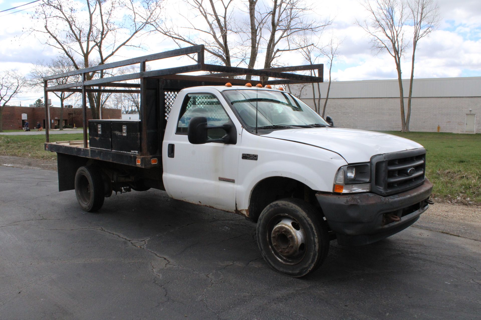 2003 FORD F-450 SUPER DUTY, 2WD, 6.0L V8 32V TURBO DIESEL, VIN 1FDXF46P83ED40184, 284,506 MILES SHO