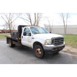 2004 FORD F-450 SUPER DUTY 6.0l V8 OHV 32V TURBO DIESEL, 2WD, VIN 1FDXF46P24ED94680, 285,405 MILES