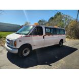 2002 CHEVROLET EXPRESS 3500 EXTENDED SPORTS VAN, 5.7L V8, VIN 1GAHG39R721231405, 225,063 MILES SHOW