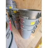 (4) RUBBERMAID "BRUTE" GARBAGE CANS