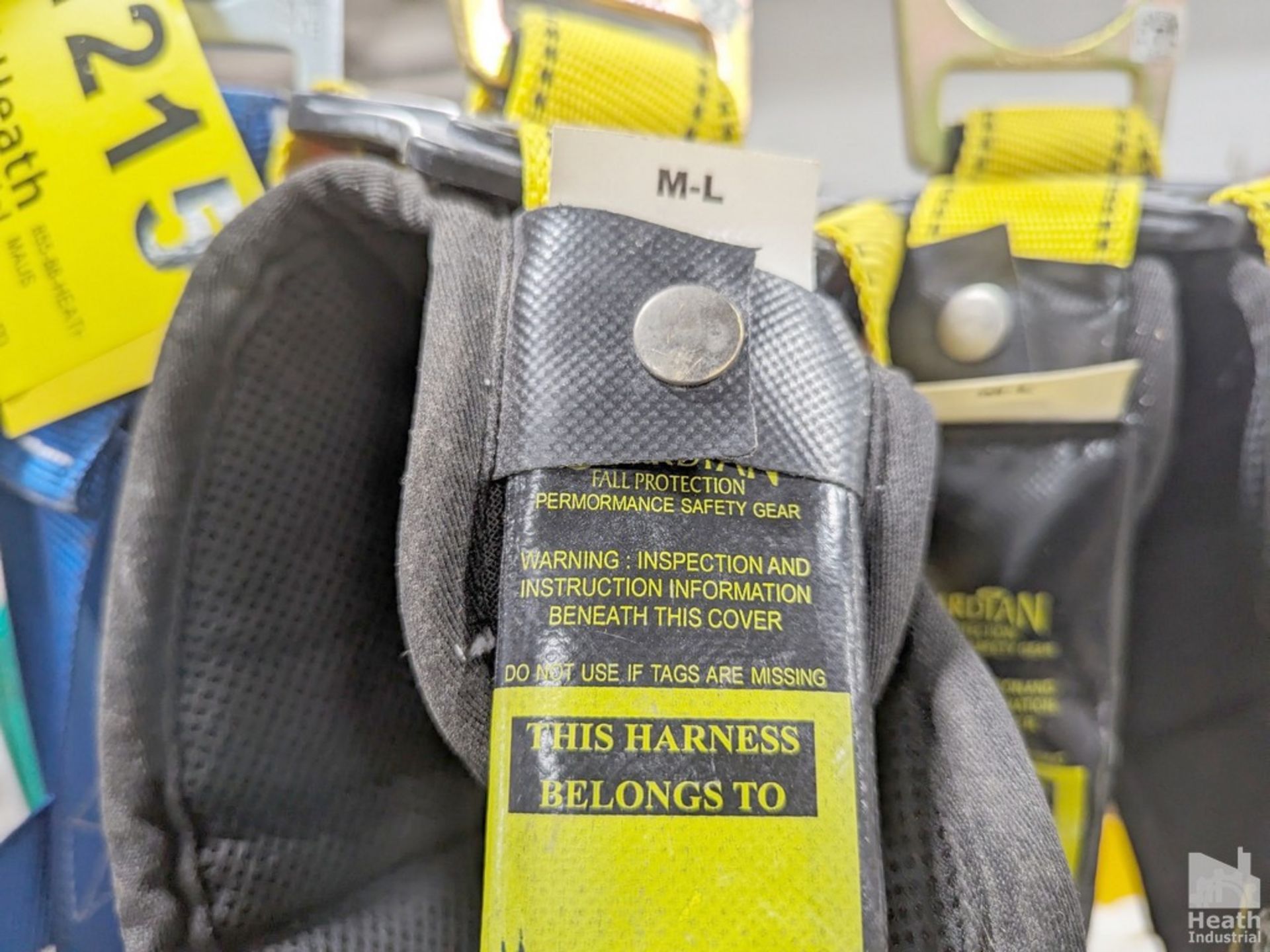 (3) GUARDIAN FALL PROTECTION FULL BODY HARNESSES - Image 2 of 2