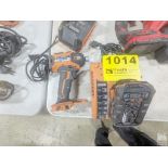 RIDGID MODEL R86038 CORDLESS IMPACT DRIVER WITH BATTERY AND CHARGER