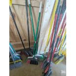 ASSORTED SWEEPER BROOMS