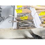 ASSORTED CLOSED END AND COMBINATION WRENCHES IN BOX