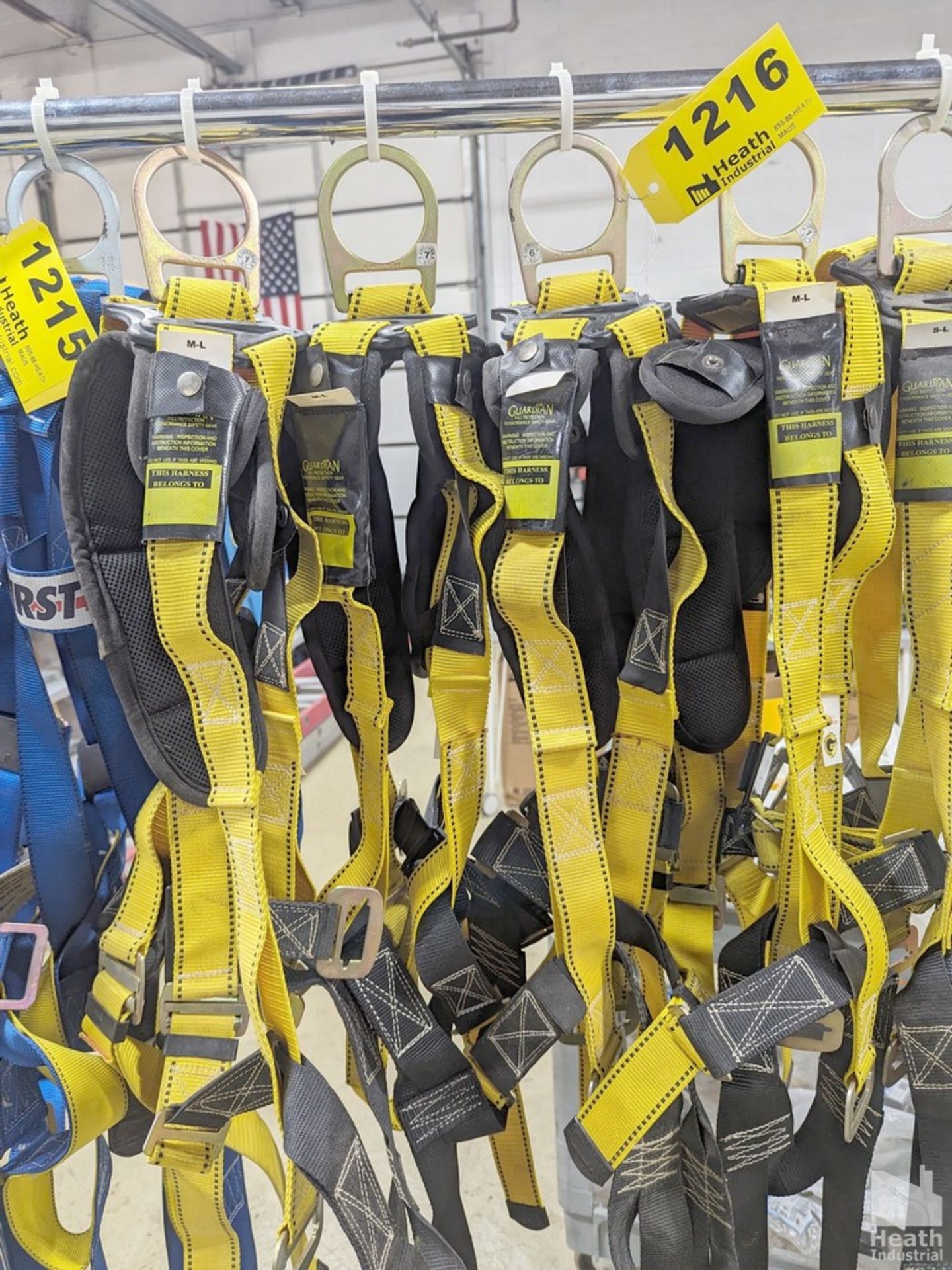 (3) GUARDIAN FALL PROTECTION FULL BODY HARNESSES