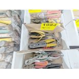 ASSORTED WIRE PLIERS IN BOX