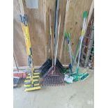 (8) ASSORTED RAKES