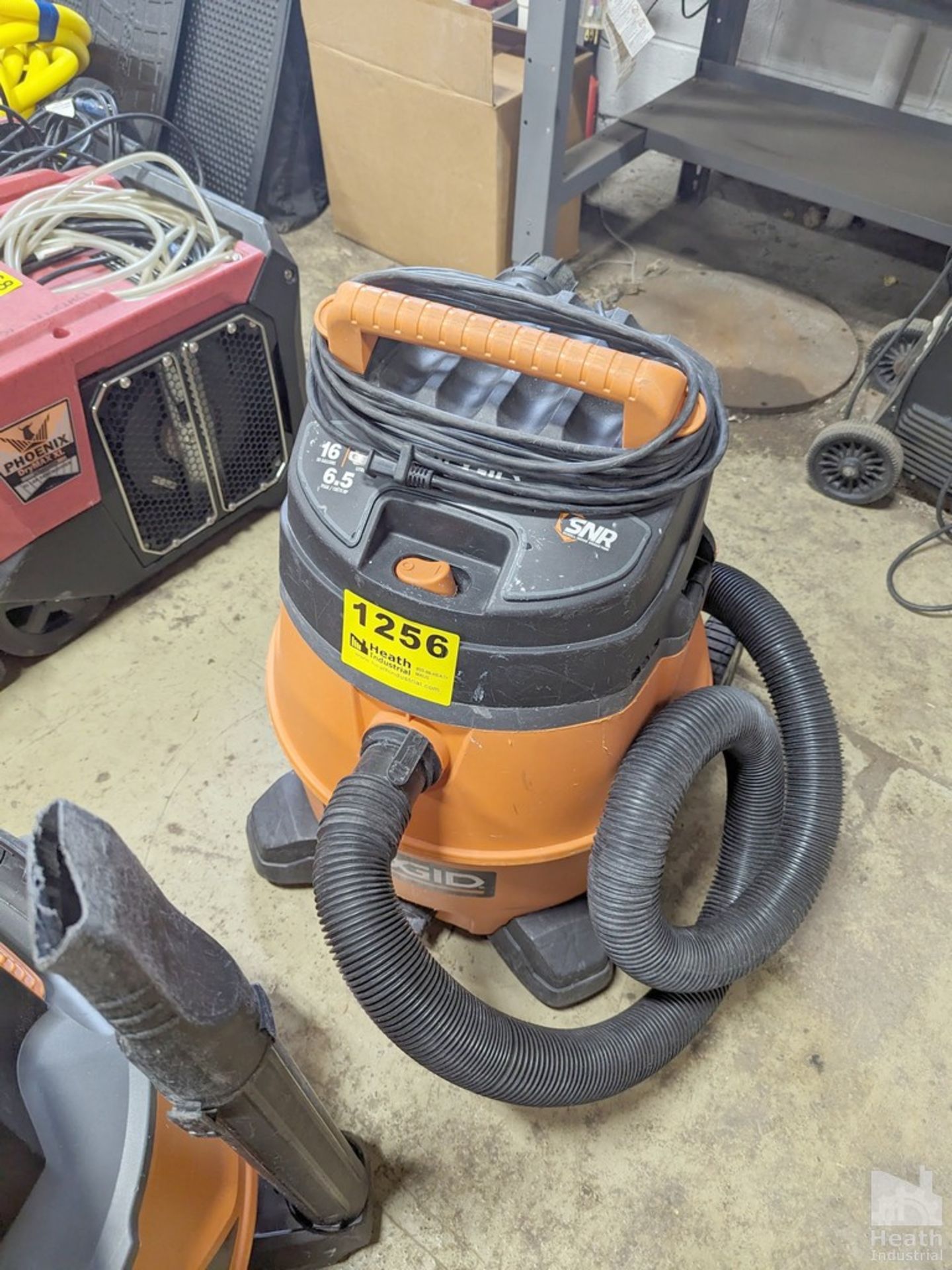 RIDGID WET/DRY VACUUM, 16 GAL. 6.5HP