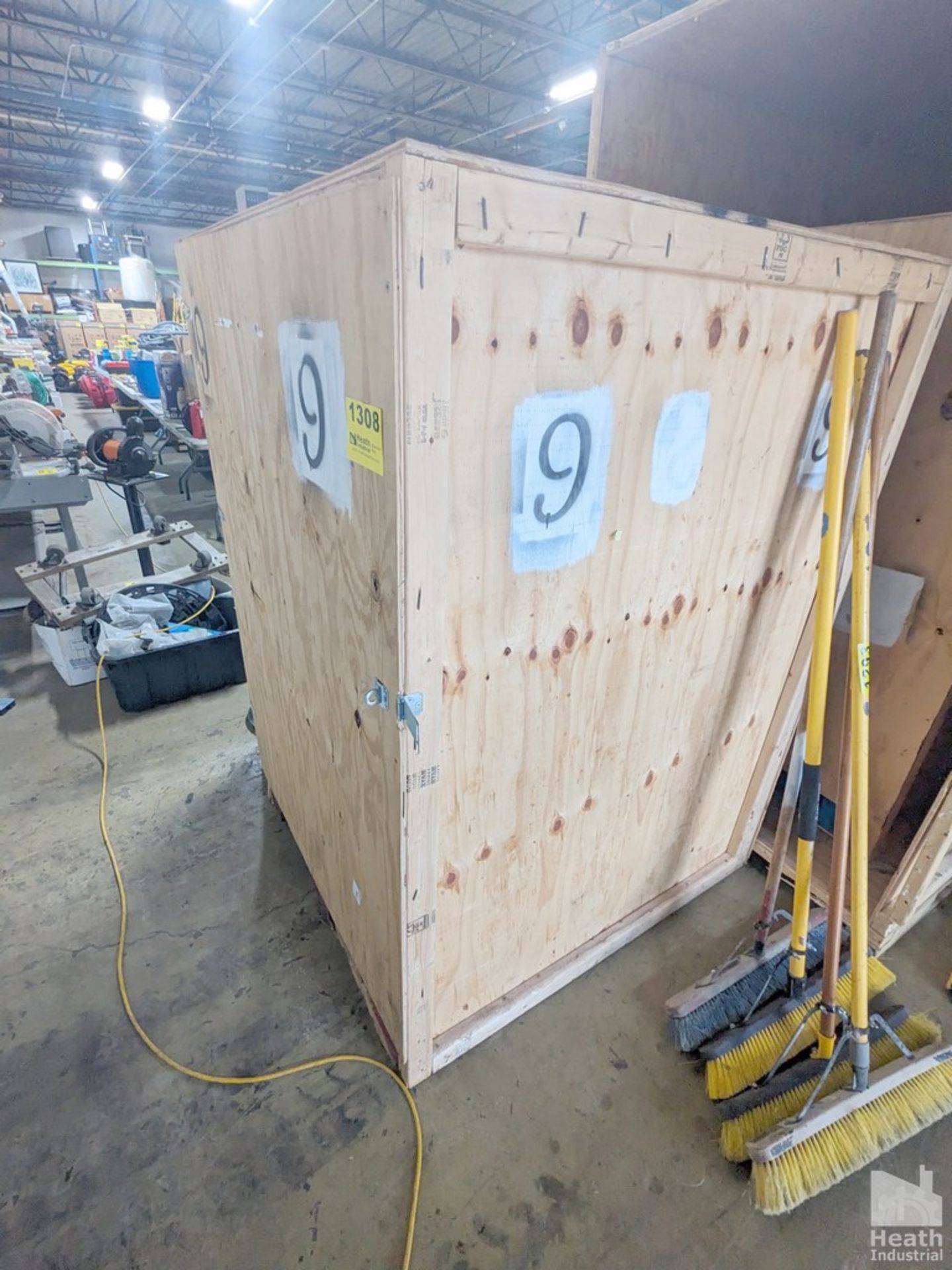 SHIPPING CRATE, 44" X 49" X 66"