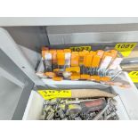 LARGE QUANTITY OF SPRING CLAMPS IN BOX