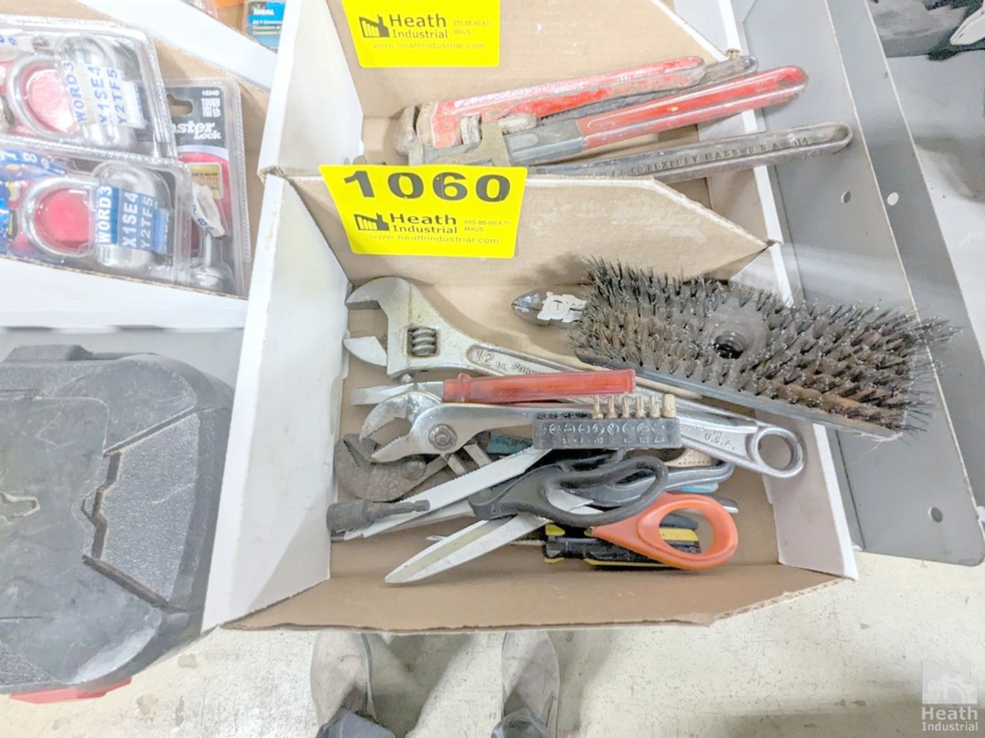 ASSORTED HAND TOOLS IN BOX