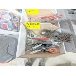 ASSORTED HAND TOOLS IN BOX