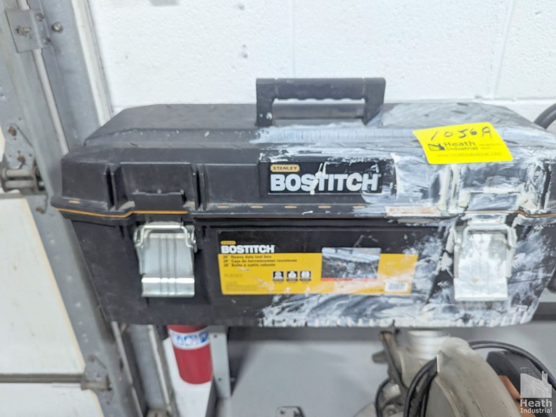 BOSTITCH TOOLBOX WITH DRYWALL TOOLS