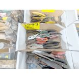 ASSORTED PLIERS IN BOX