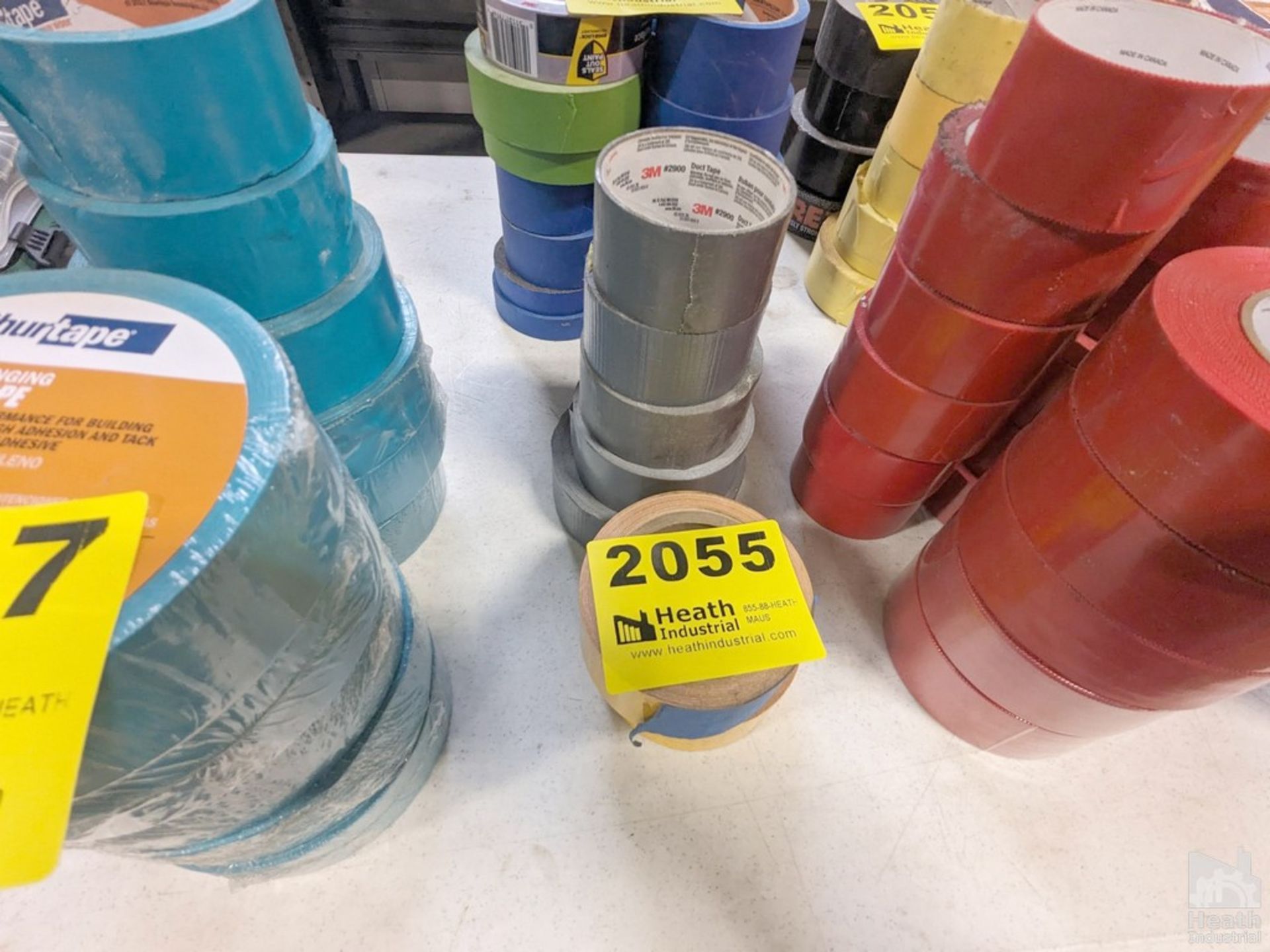 ASSORTED ROLLS OF DUCT AND REFLEXIVE TAPE