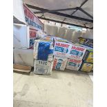 (2) BOXES OF HDX PAINTER'S PLASTIC, 12' X 400' , 1 MIL