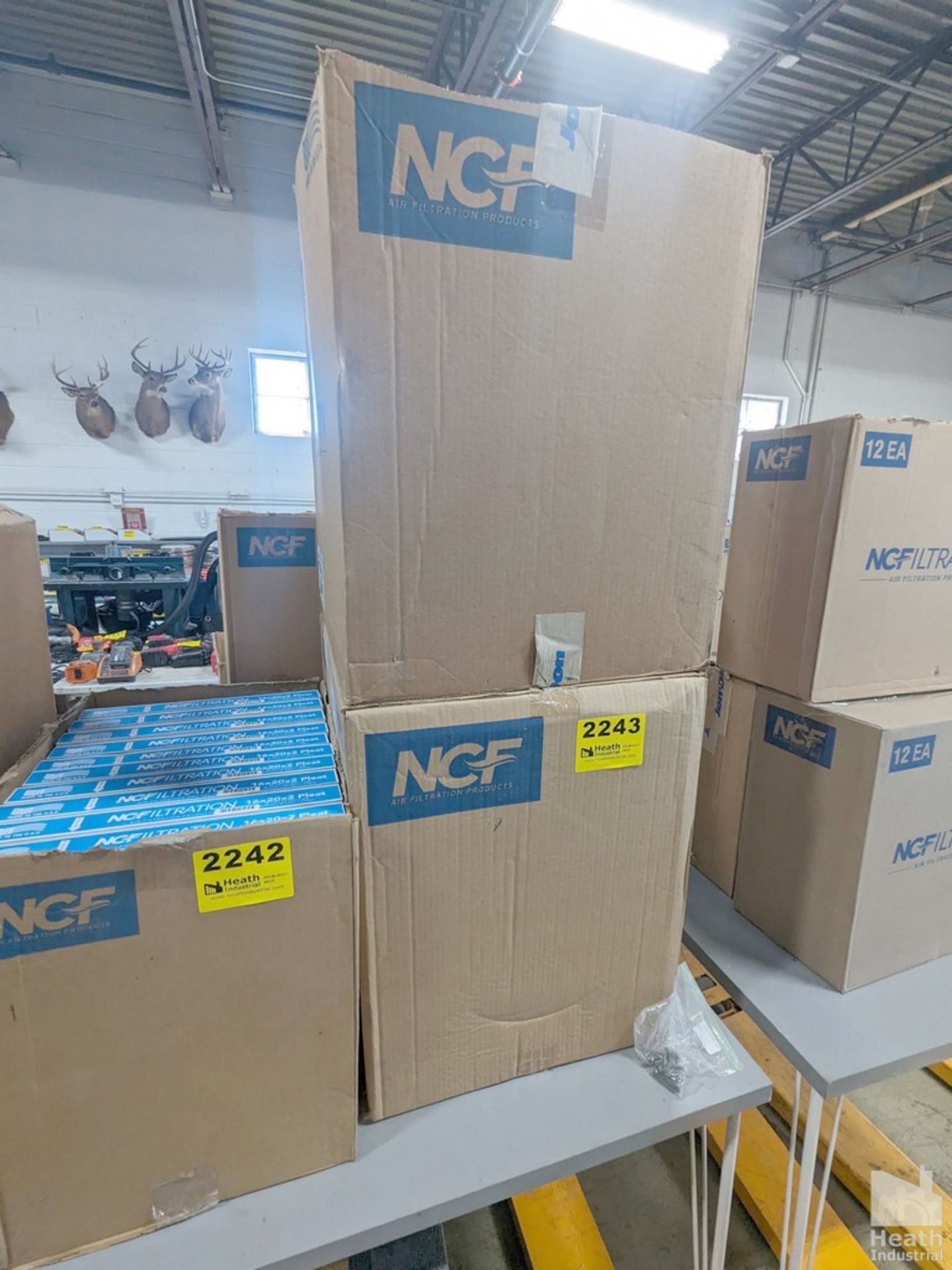 NCF AIR FILTERS, 18" X 24" X 2" IN TWO BOXES