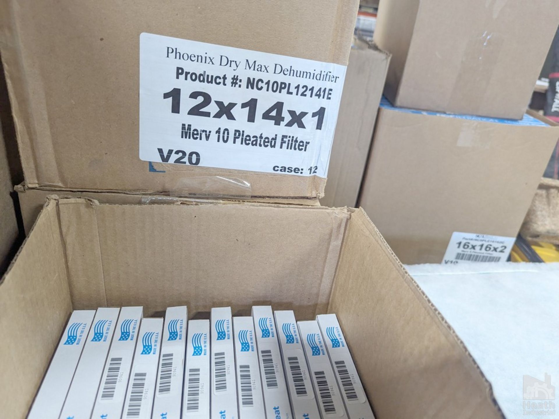 NCF FILTERS, 12" X 14" X 1" IN THREE BOXES - Image 2 of 2