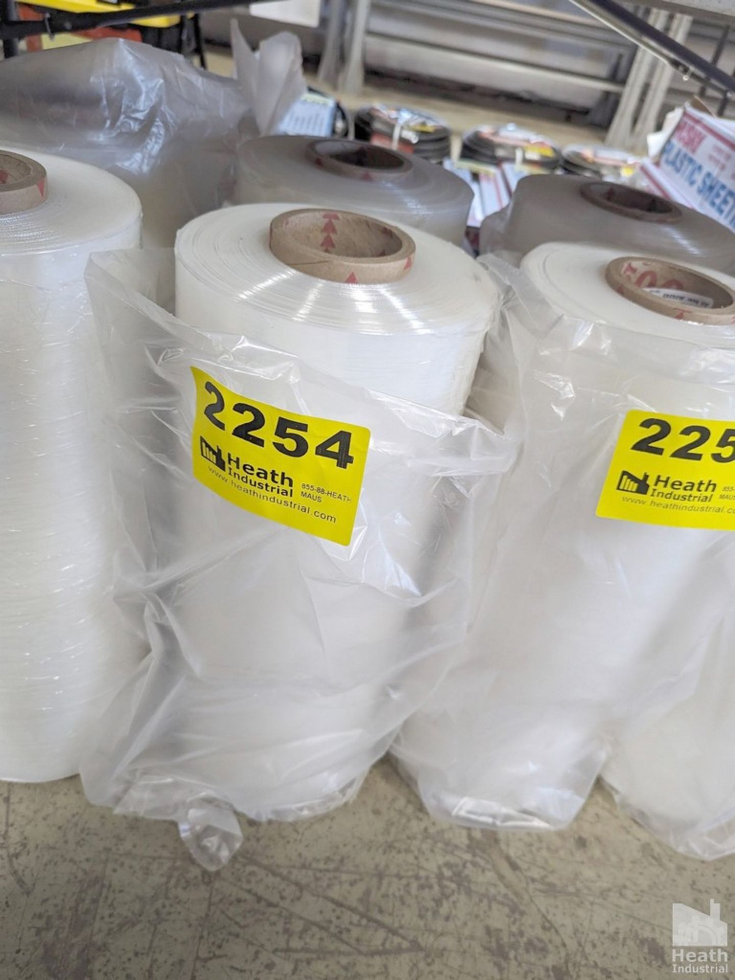 (2) LARGE ROLLS OF STRETCH WRAP MATERIAL