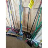 ASSORTED SWEEPER BROOMS