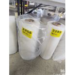 (2) LARGE ROLLS OF STRETCH WRAP MATERIAL