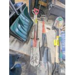 (2) ASSORTED TRENCHING SHOVELS