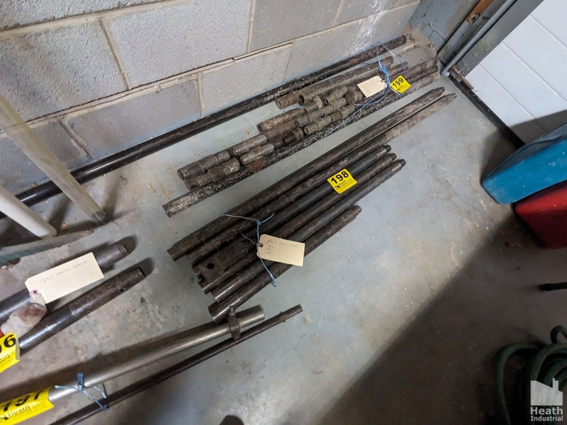 AWJ DRILL RODS (1) 2', (3) 3', (2) 5'