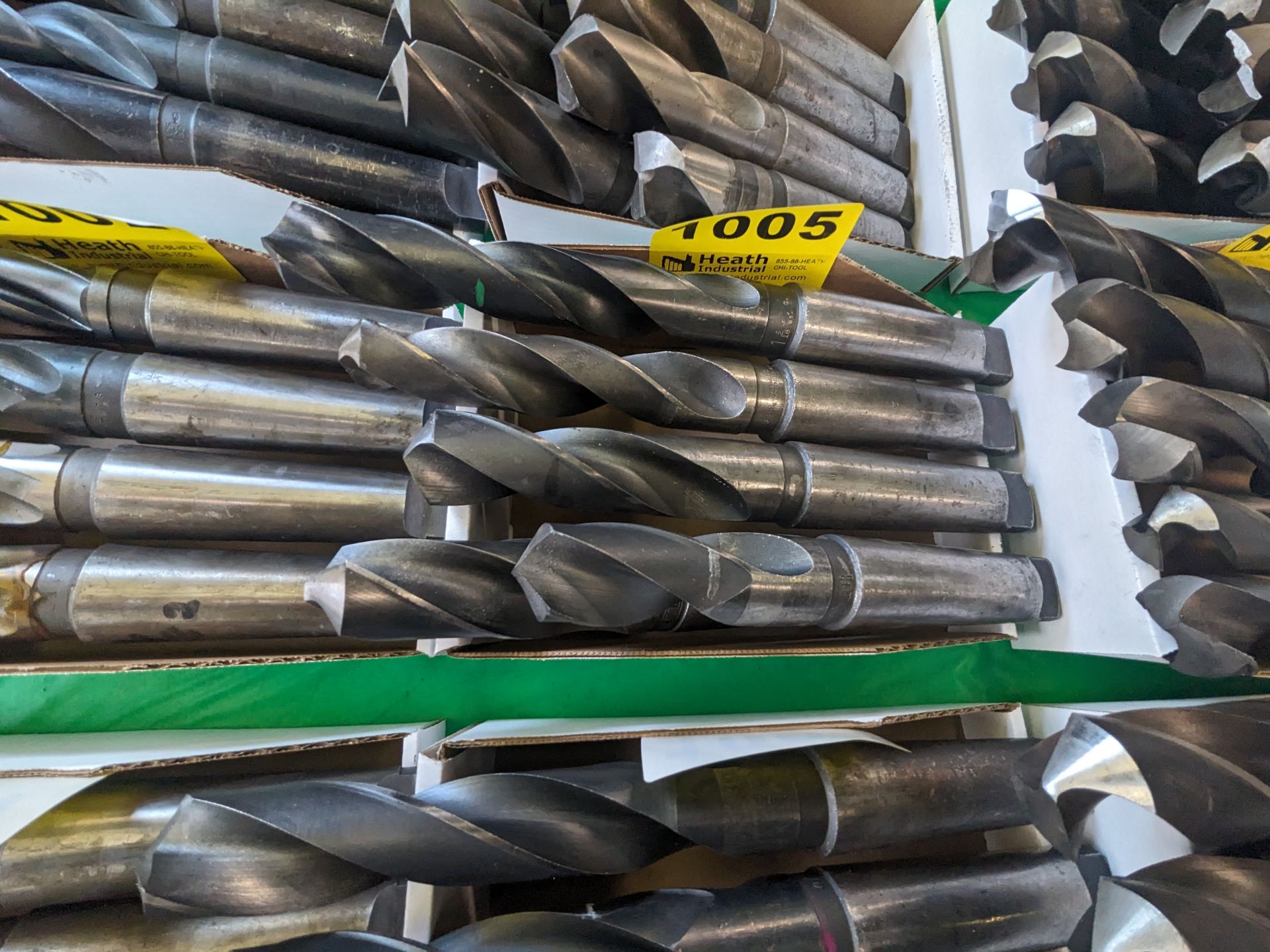 (5) TAPER SHANK DRILL BITS