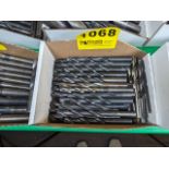 LOT OF ASSORTED STRAIGHT SHANK DRILL BITS