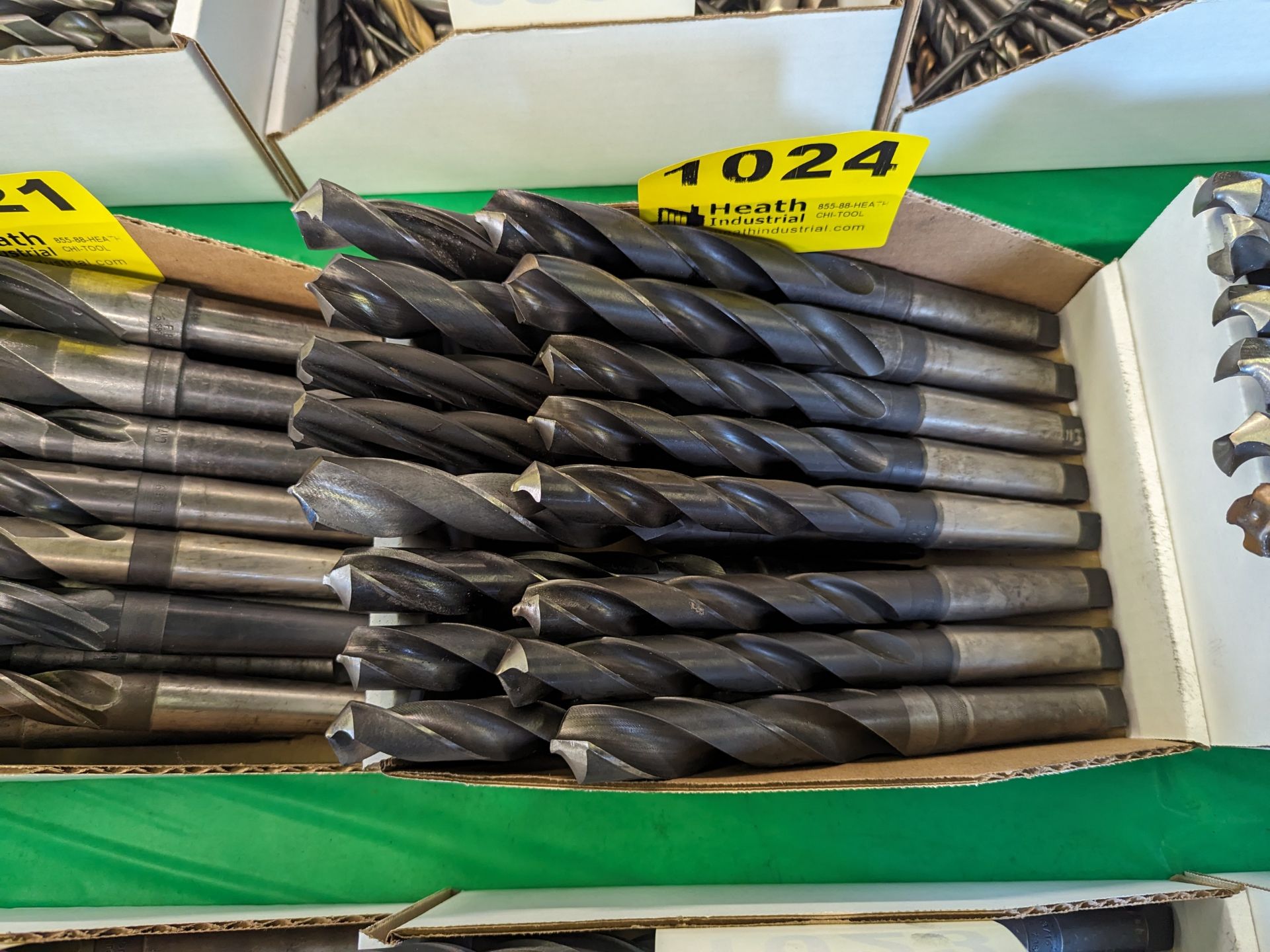 (16) TAPER SHANK DRILL BITS