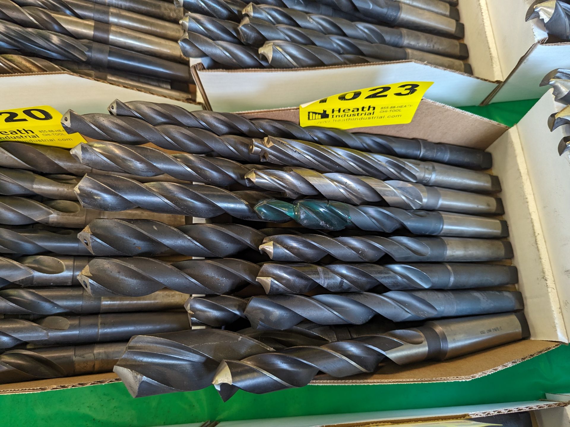 (15) TAPER SHANK DRILL BITS