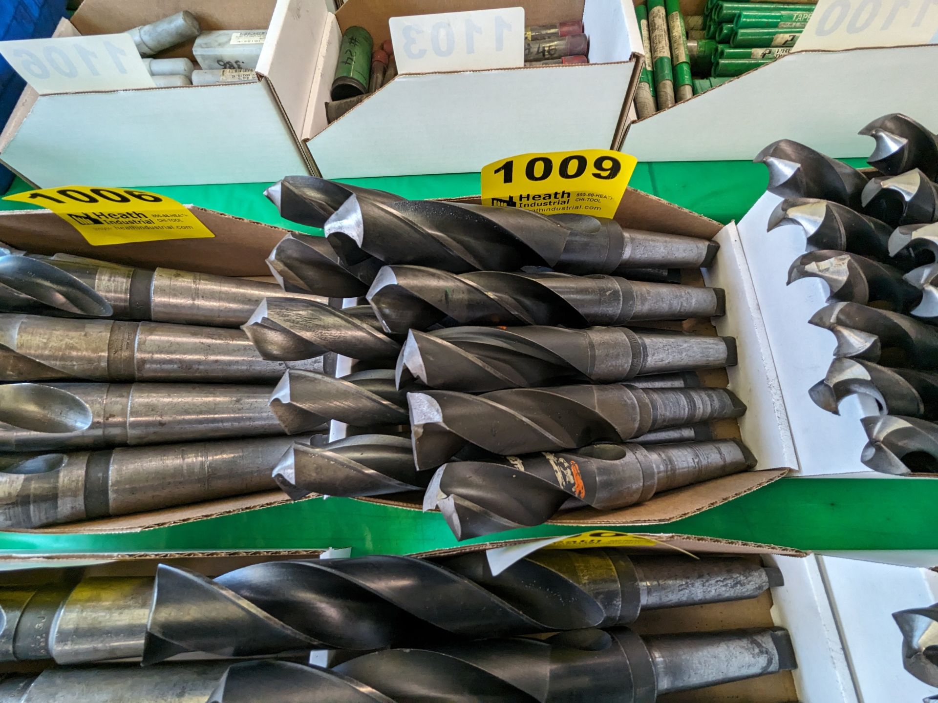 (10) TAPER SHANK DRILL BITS