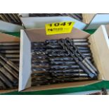 (25) TAPER SHANK DRILL BITS