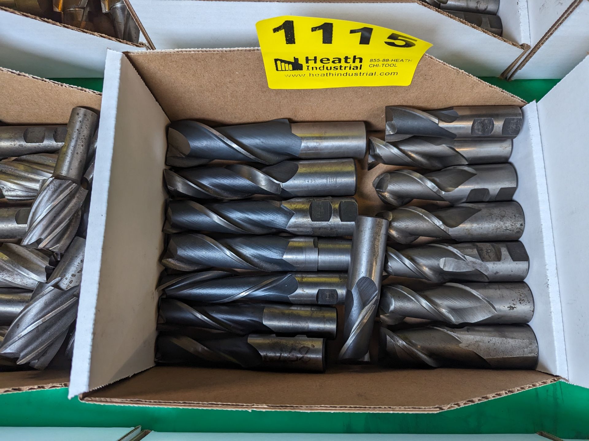 (15) LARGE ENDMILLS